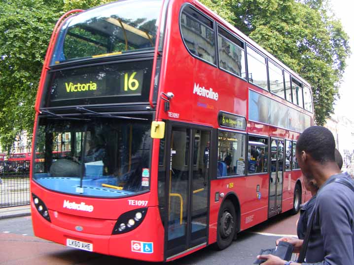 Metroline Alexander Dennis Enviro400 TE1097